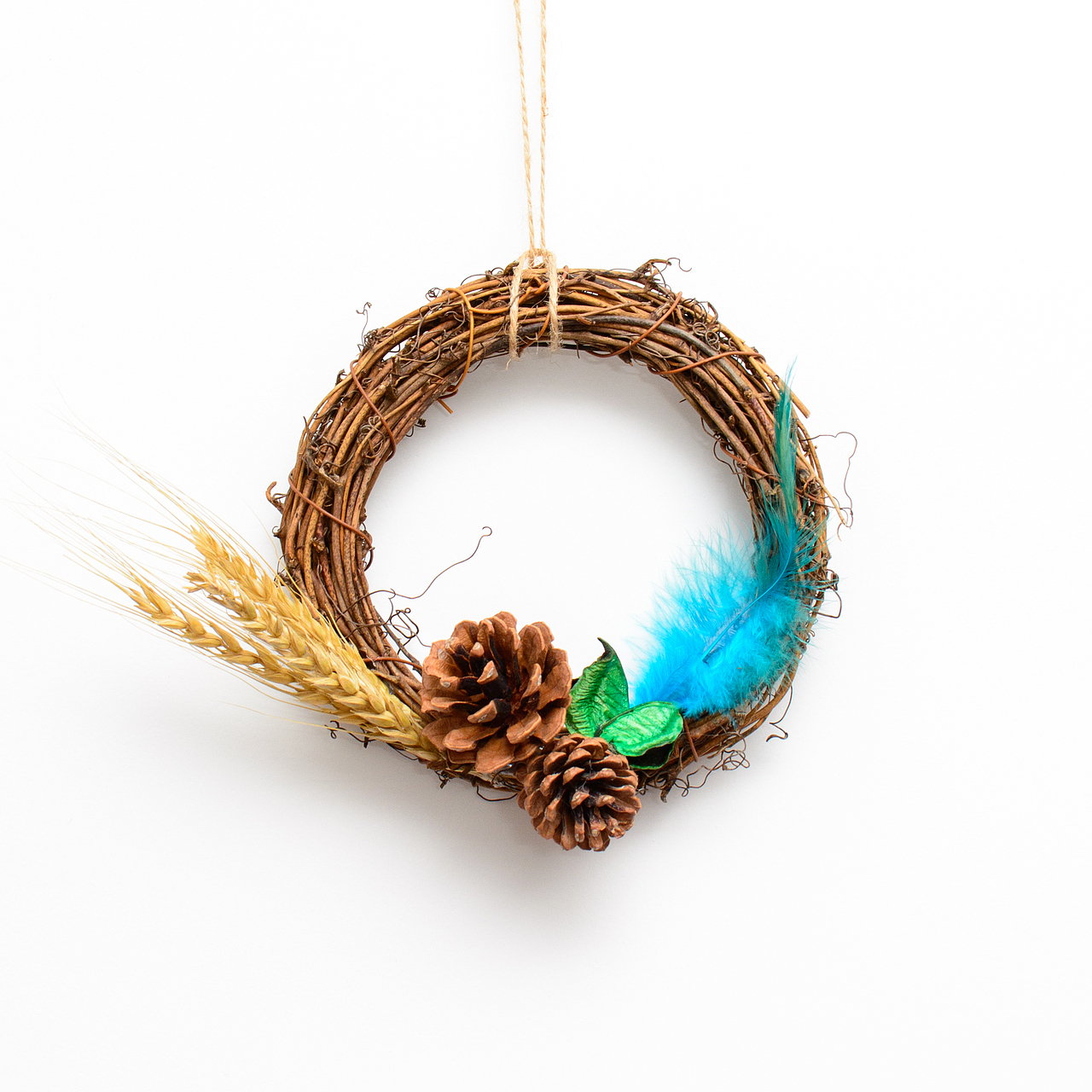 手工干花藤环（图ZMTM2NzQyMTgw） - 其他手工艺 - 站酷设计师杂物蓝染原创素材 - 站酷ZCOOL