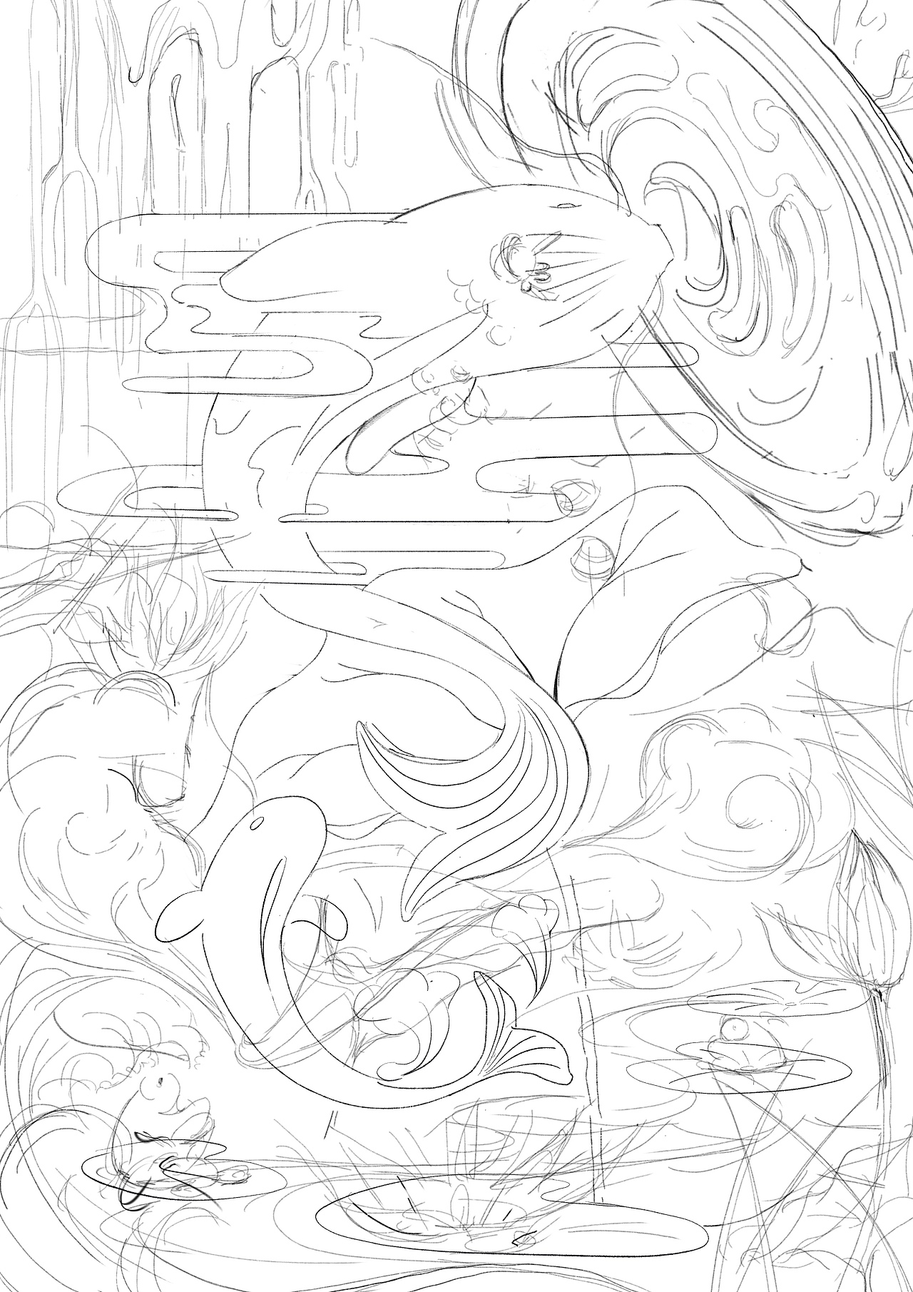 原创系列插画作品-鲤跃龙门（图ZMTE0NzMxOTAw） - 创作习作 - 站酷设计师RICK迁原创素材 - 站酷ZCOOL