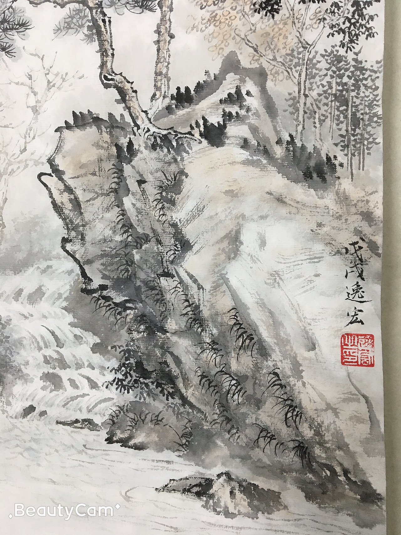 国画山水画 本人原创作品