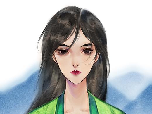 練習(xí)（個人主頁-ZMzc1NTAyMzY=） - 藝術(shù)插畫 - 站酷設(shè)計師毛花原創(chuàng)素材 - 站酷ZCOOL