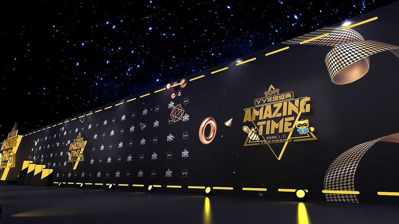 YY年度盛典（图ZMjE4NzMzNTQ0） - 展陈设计 - 站酷设计师lanxingd2原创素材 - 站酷ZCOOL