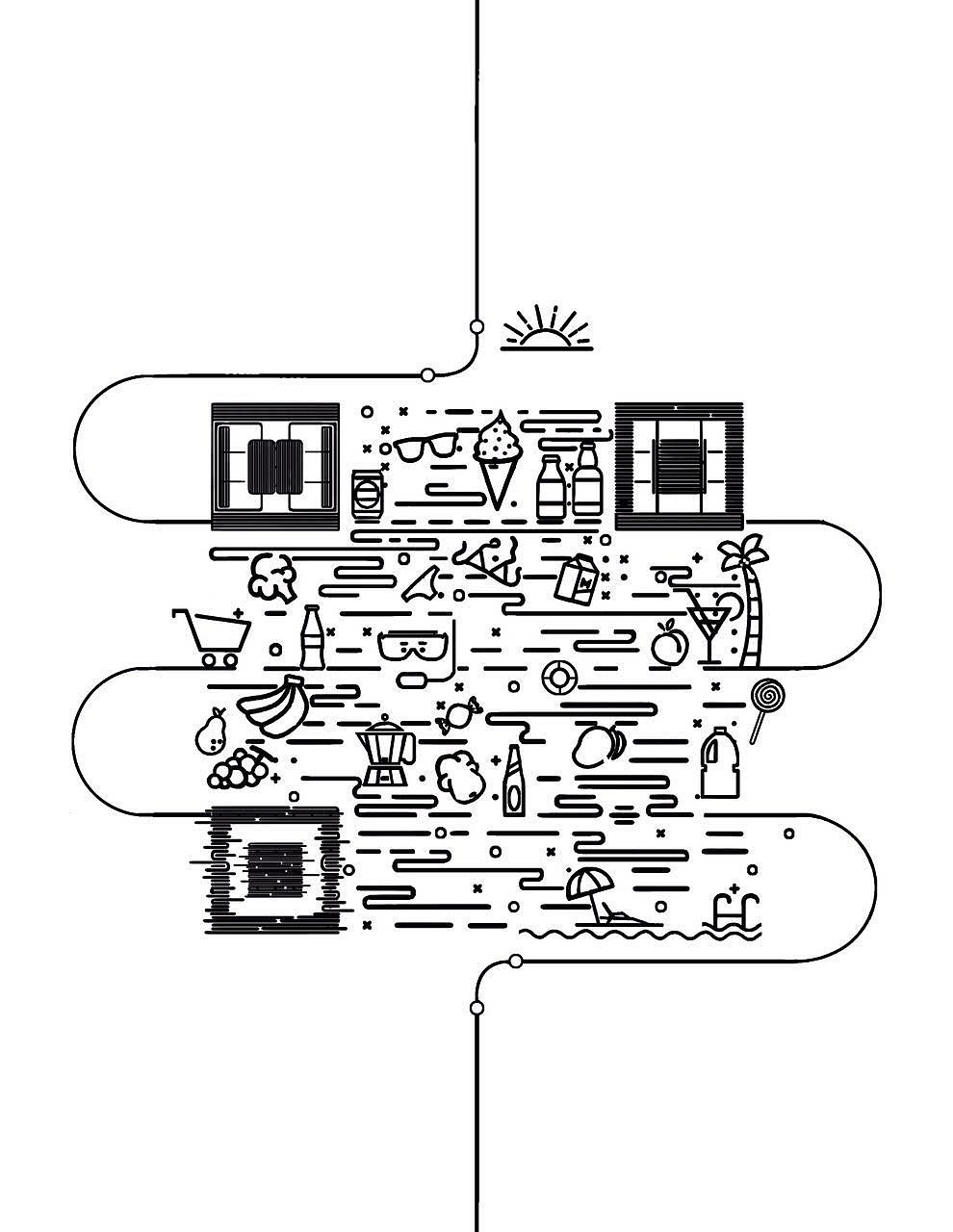 偶尔做一把设计,艺术二维码(商稿)来扫我呀!