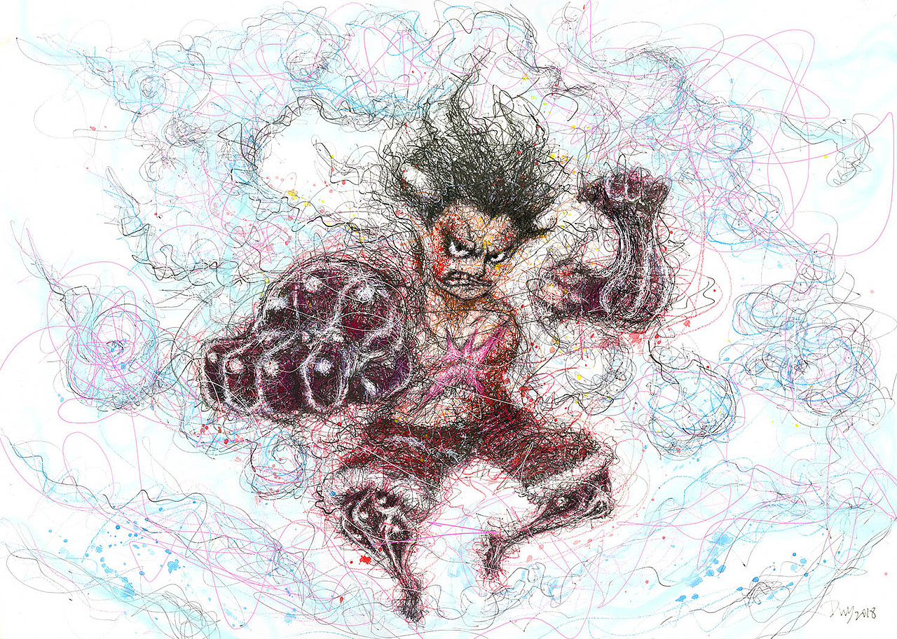 海贼王路飞4档 大蛇人