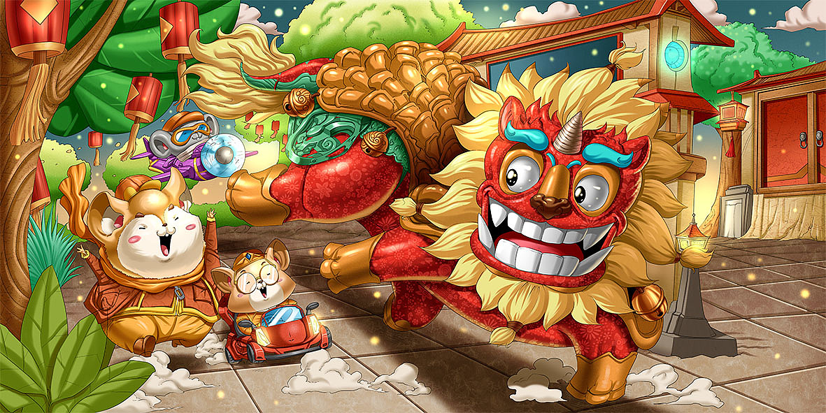 2020鼠年商业插画海报（图ZMTczOTQxMTA0） - 商业插画 - 站酷设计师设图66原创素材 - 站酷ZCOOL