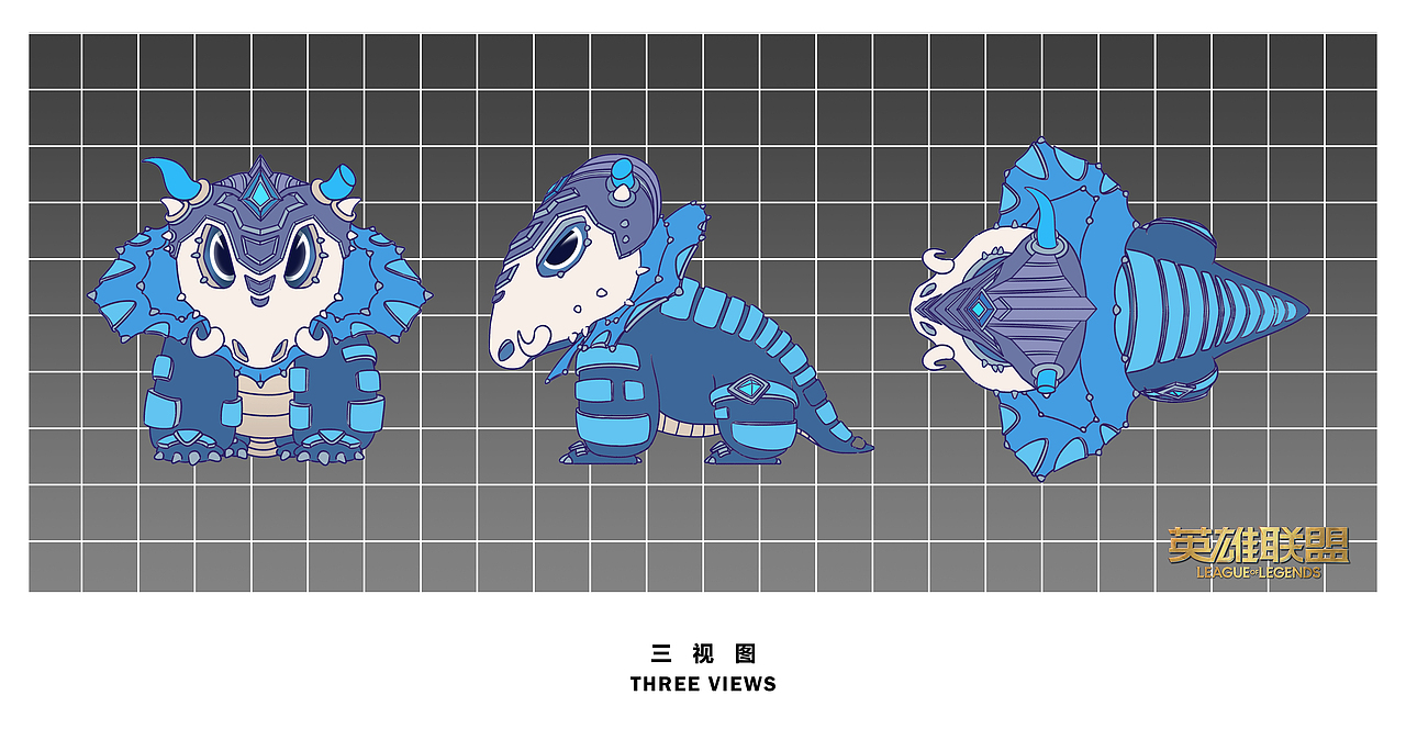 凛冬-英雄联盟云顶之弈·小小英雄IP形象设计大赛