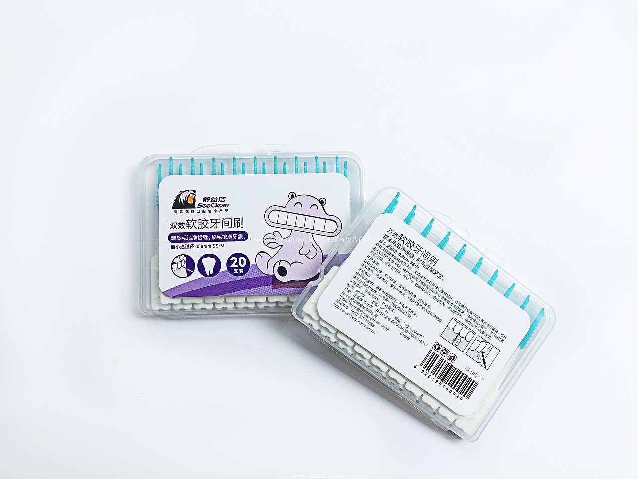 牙间刷 软胶雅间刷 硅胶雅间刷