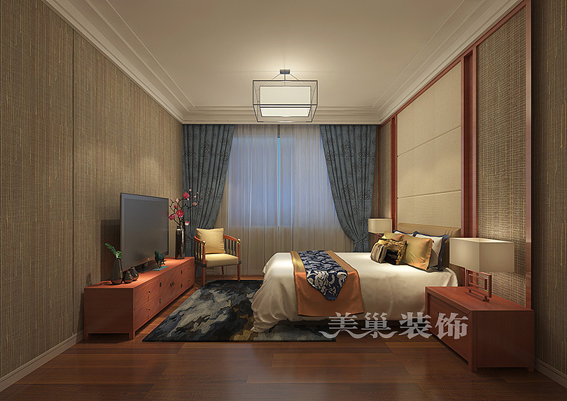 金域世家300平现代中式,柔和主人喜好品位的设计