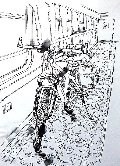 手绘滇藏线上的情书(一)(图ZMjU3Nzk0MzY=) - 艺术插画 - 站酷设计师七七碰原创素材 - 站酷ZCOOL