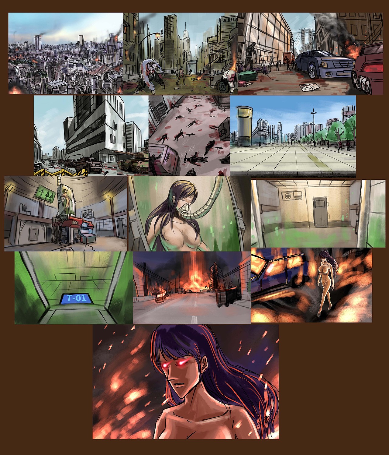 广告动画分镜（图ZMTAwNTE4NTAw） - 设定/分镜 - 站酷设计师layout青原创素材 - 站酷ZCOOL
