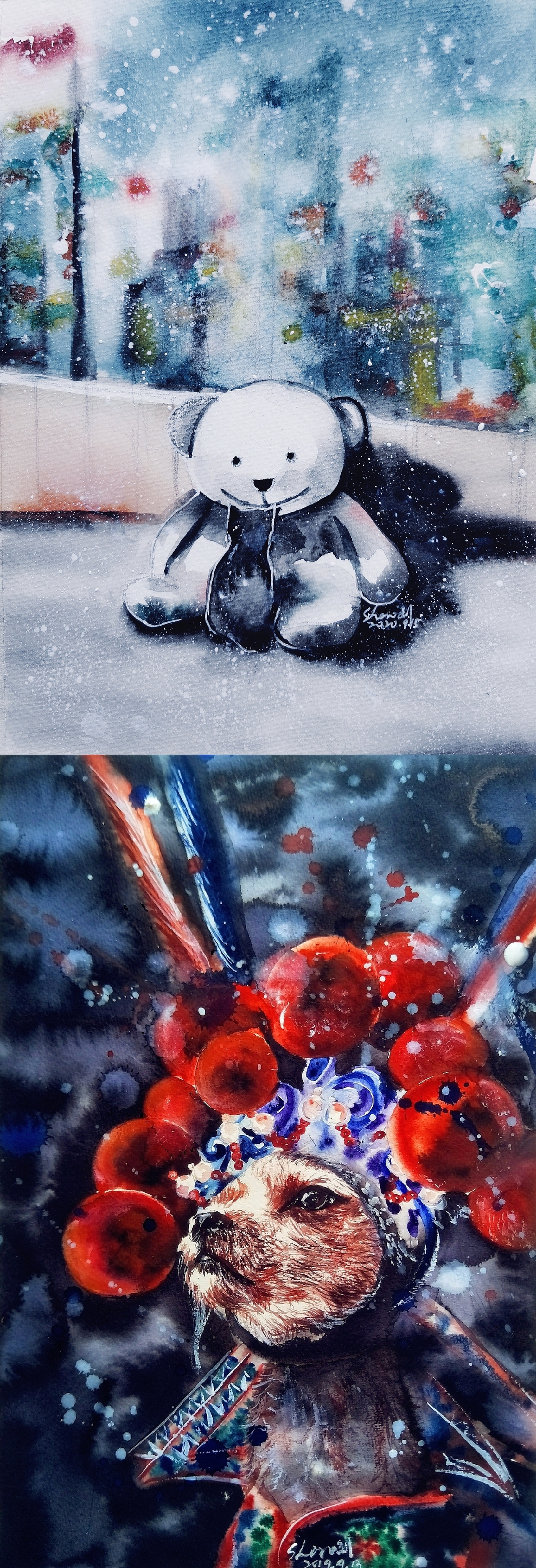 2024年画画合集（图ZMzgzNDU0OTAw） - 艺术插画 - 站酷设计师Shero刘原创素材 - 站酷ZCOOL