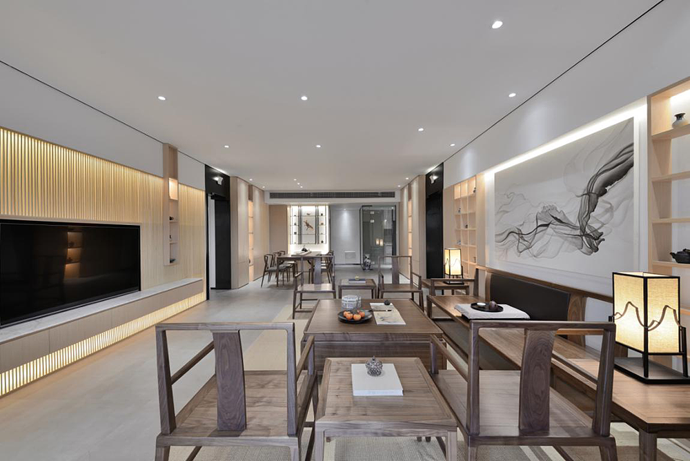 重庆龙湖新源著新中式设计案例-塞维亚国际家居