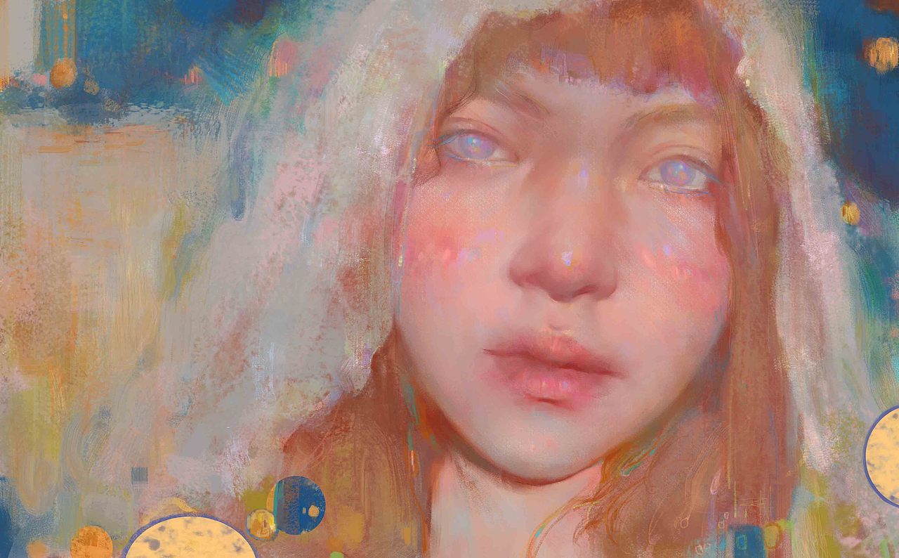 藍(lán)（圖ZMjI0NDcyOTAw） - 創(chuàng)作習(xí)作 - 站酷設(shè)計(jì)師YE春春春YE原創(chuàng)素材 - 站酷ZCOOL