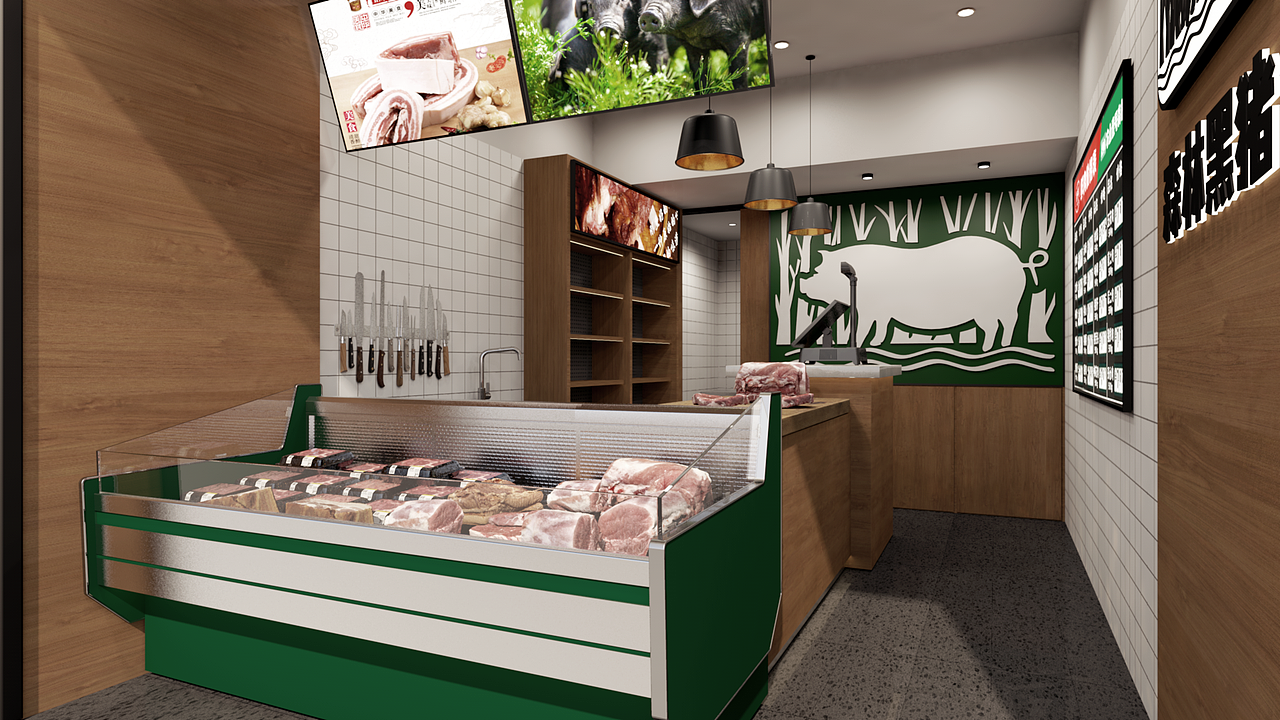 举报10分享原创作品空间商业空间设计空间设计商业空间猪肉品牌空间