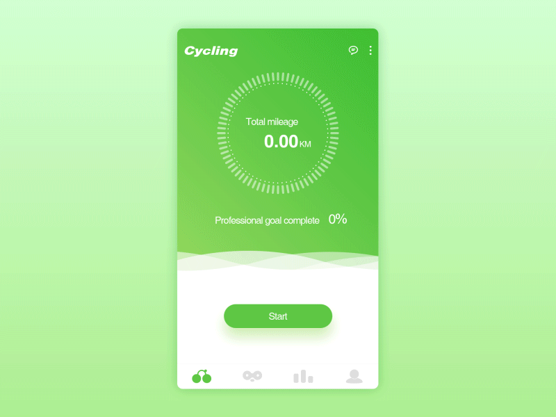 Cycling app设计（图ZNTc0MTc0OTI=） - APP界面 - 站酷设计师嬉皮士_原创素材 - 站酷ZCOOL
