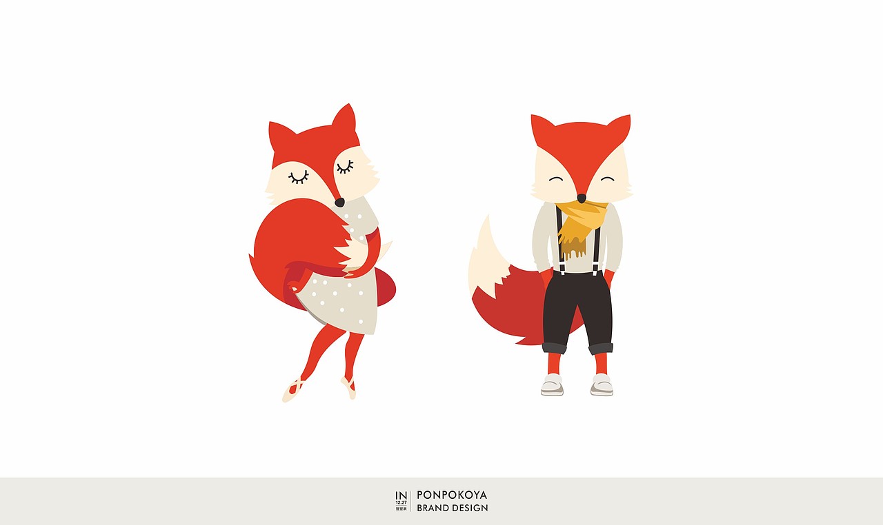 狸狸家 | ponpokoya（图ZMTA0NDg0ODU2） - 品牌 - 站酷设计师旭東原创素材 - 站酷ZCOOL