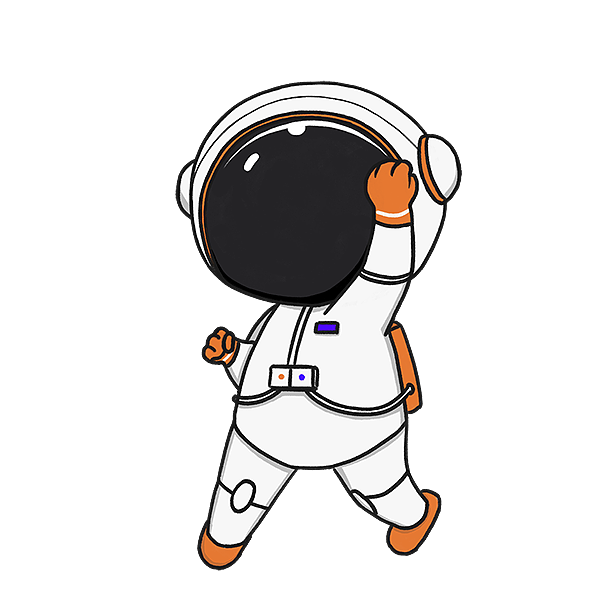 太空人（图ZMjk0NjQ2MDcy） - 儿童插画 - 站酷设计师黑暗料理小天才原创素材 - 站酷ZCOOL