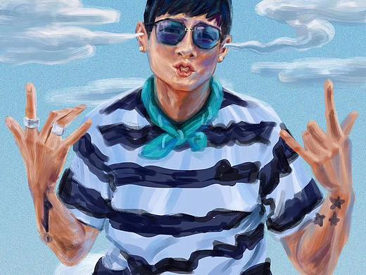 插画练习——Mr.Sheen