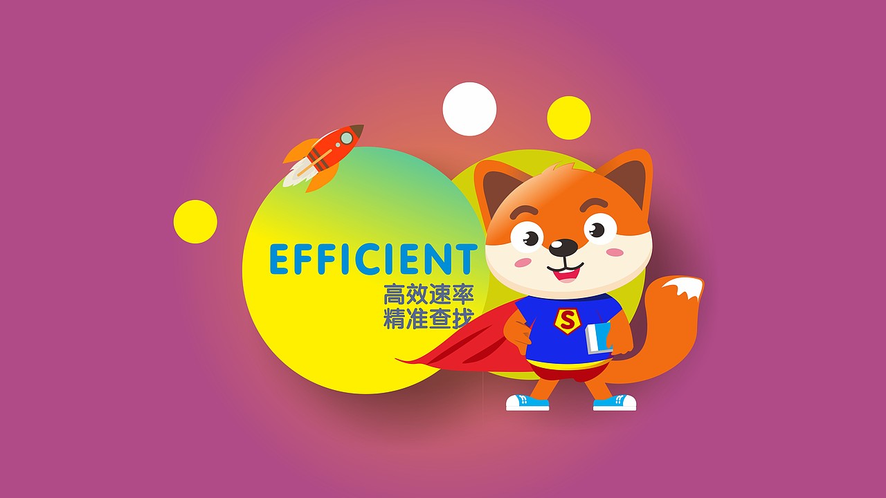 狐狸波波吉祥物设计