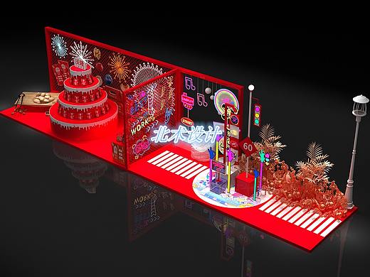 网红系堆头展示