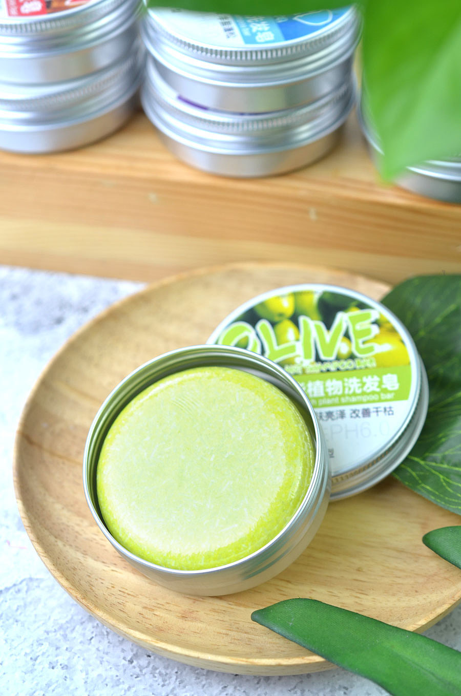 洗发皂场景拍摄