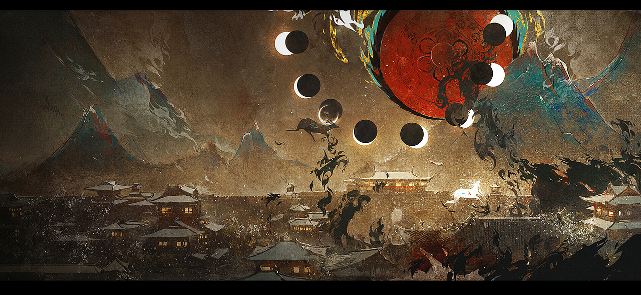 天宝伏妖录（图ZMTY4MDgxMTIw） - 商业插画 - 站酷设计师离城城城原创素材 - 站酷ZCOOL