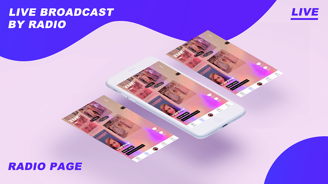 YUE概念型音乐APP设计