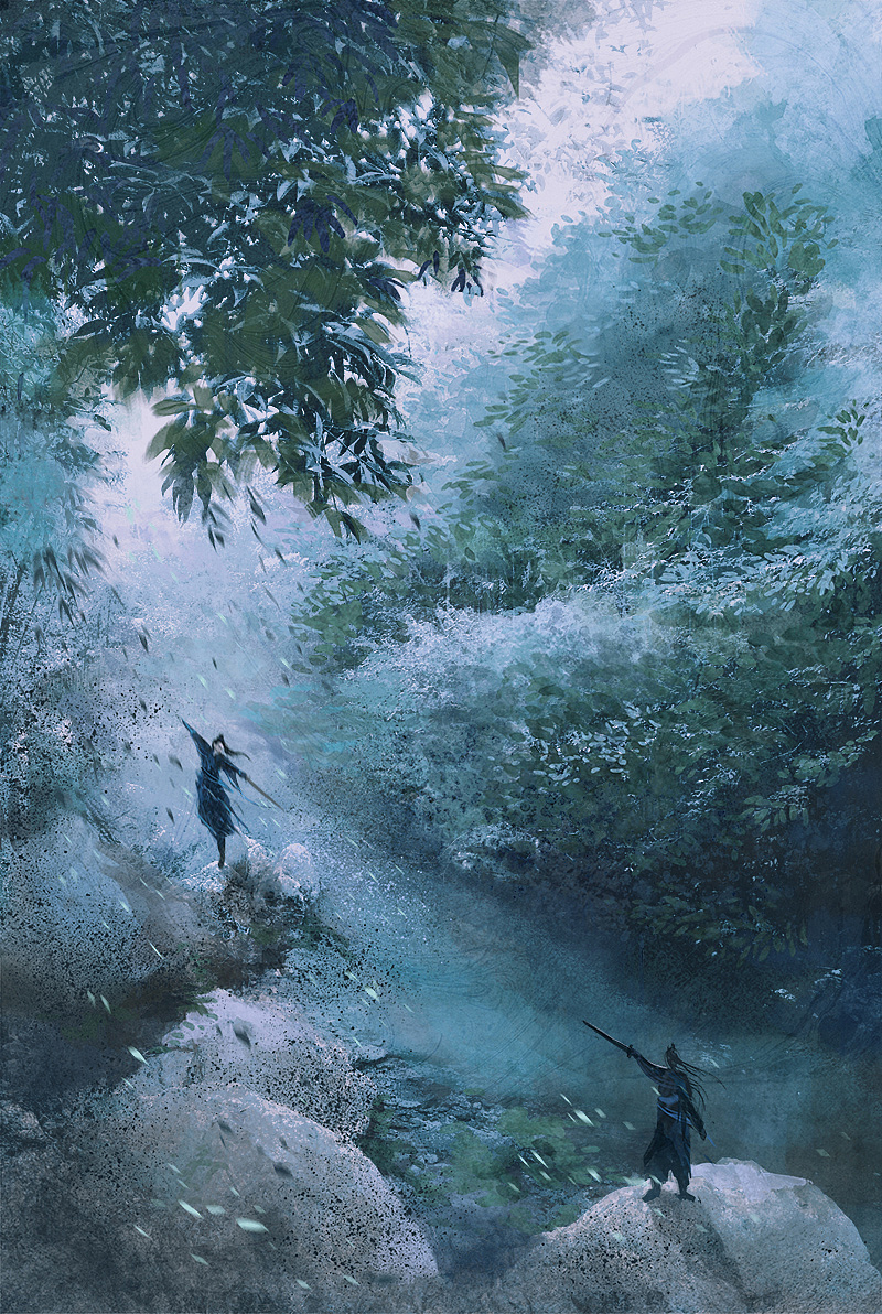 草长莺飞二月天（图ZMjQ1OTA1ODI0） - 艺术插画 - 站酷设计师RedMatcha_原创素材 - 站酷ZCOOL