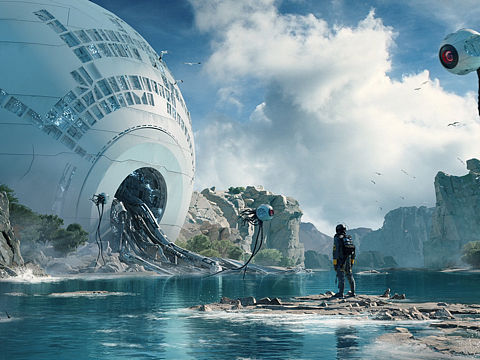 blender概念场景