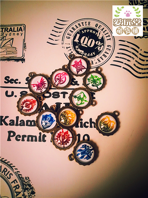 永恒之塔职业LOGO的防尘塞坠子