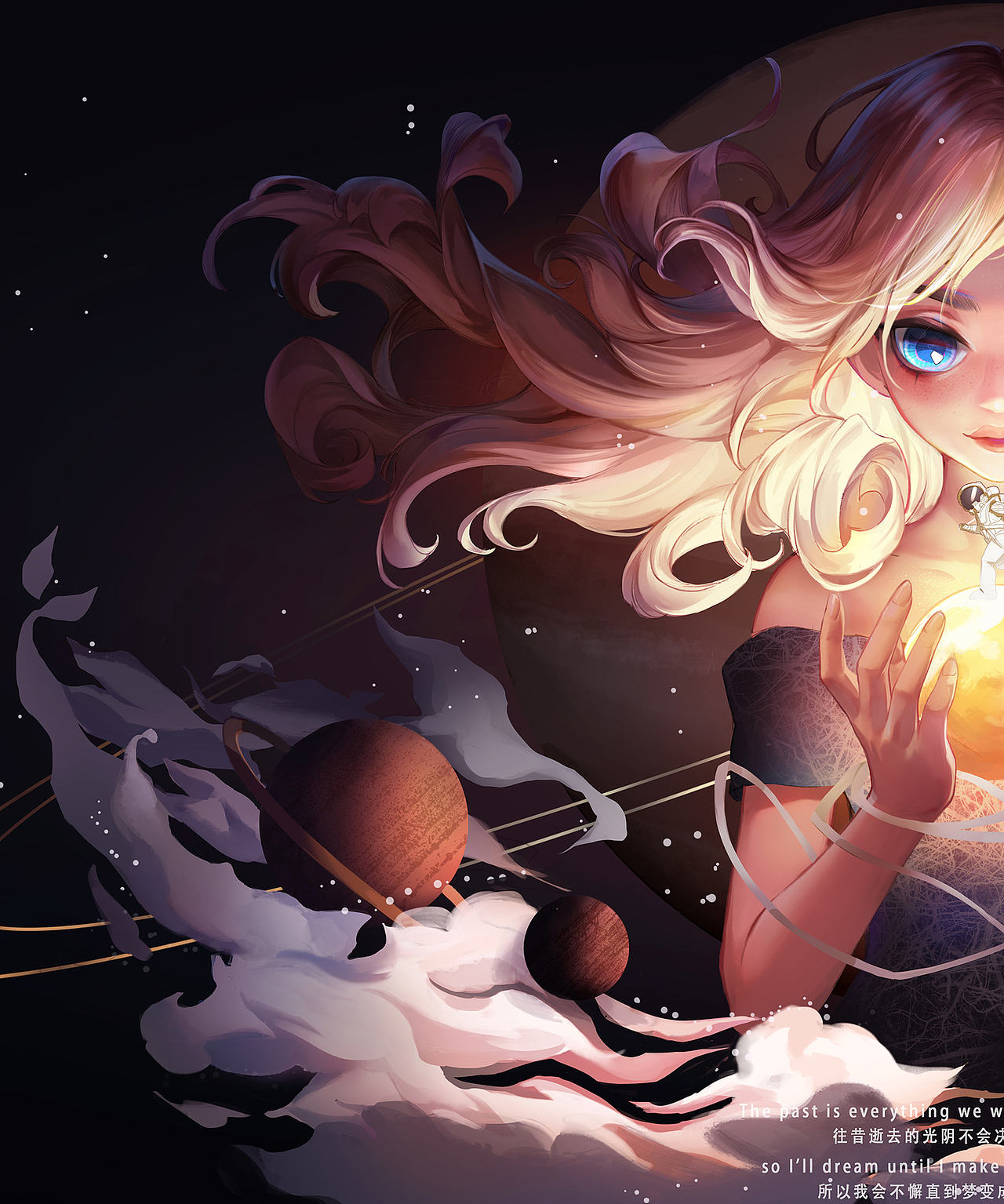 别让梦停留（图ZMjM3MzUyMjky） - 创作习作 - 站酷设计师KIM_SANNA原创素材 - 站酷ZCOOL
