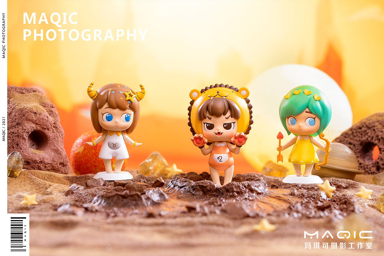 《十二星仆》潮玩星座盲盒—玛琪可摄影（图ZMjQ0NTQ4MDI4） - 产品摄影 - 站酷设计师玛琪可摄影原创素材 - 站酷ZCOOL