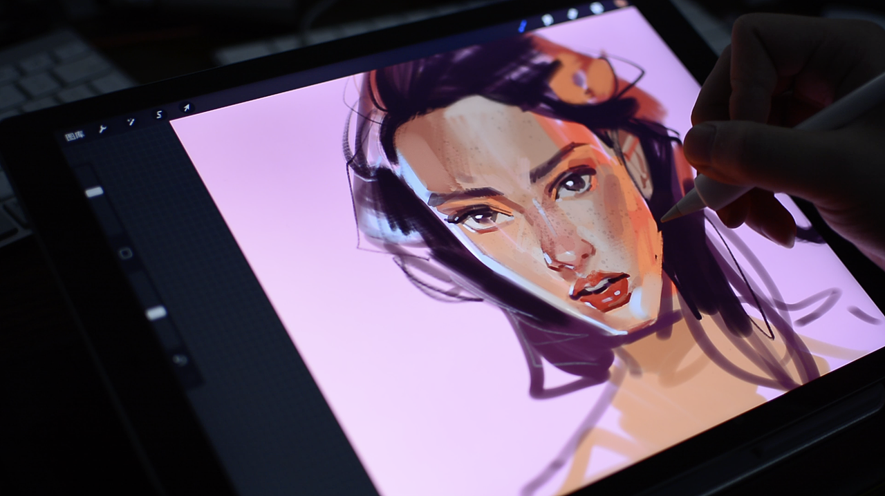 iPad Pro procreate 过程