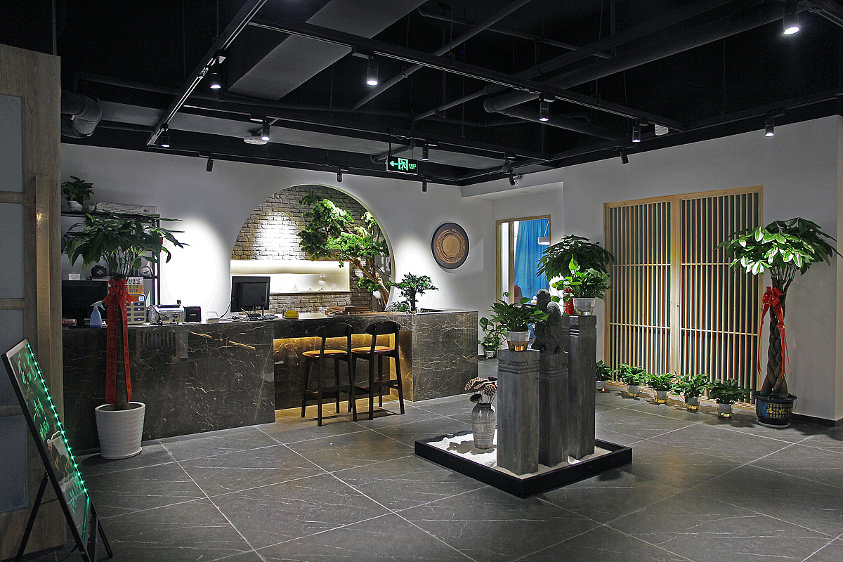 永祺办公展厅设计装修案例-丽音艺术办公室