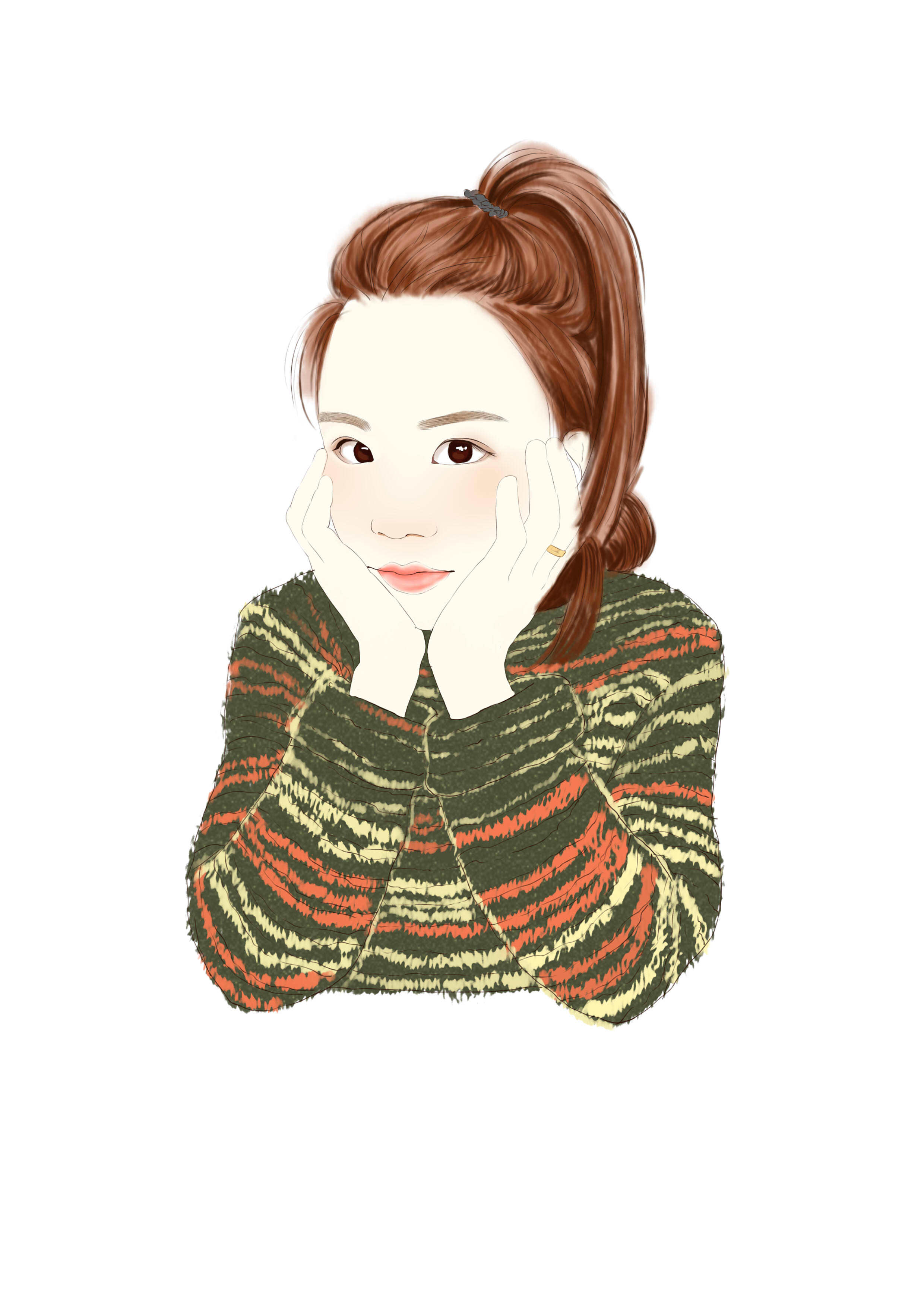 手绘头像/手绘肖像/手绘教程