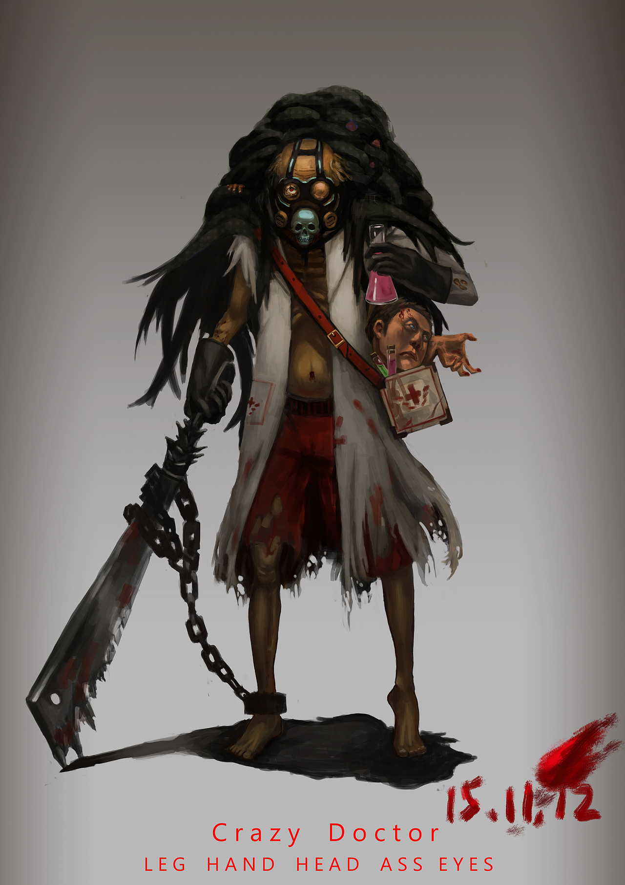 老头|插画|概念设定|应川虎_原创作品-站酷zcool