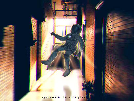 生活中的宇航员（个人主页-ZNDUxMzE3NTY=） - 绘本 - 站酷设计师燃关GZW原创素材 - 站酷ZCOOL