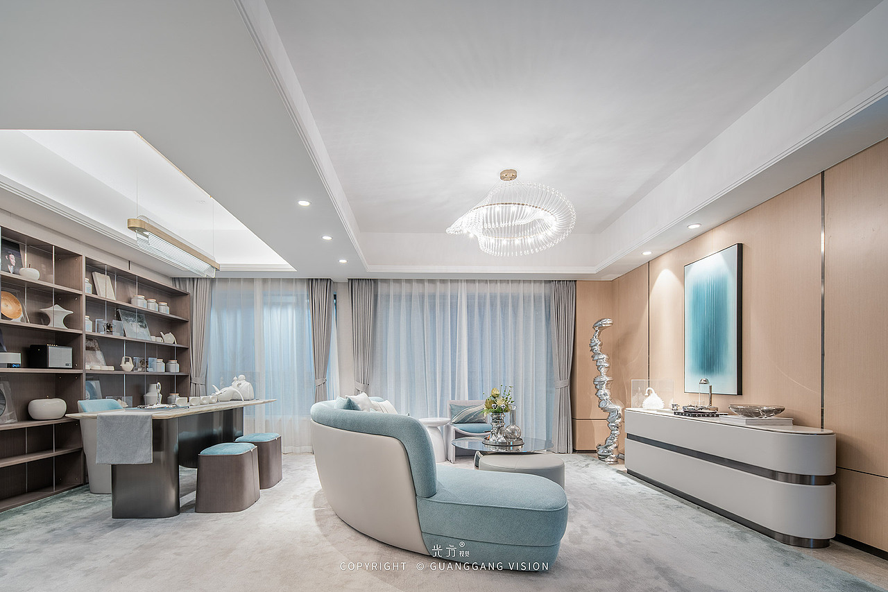 建筑空间摄影-珠海富力新天地样板房