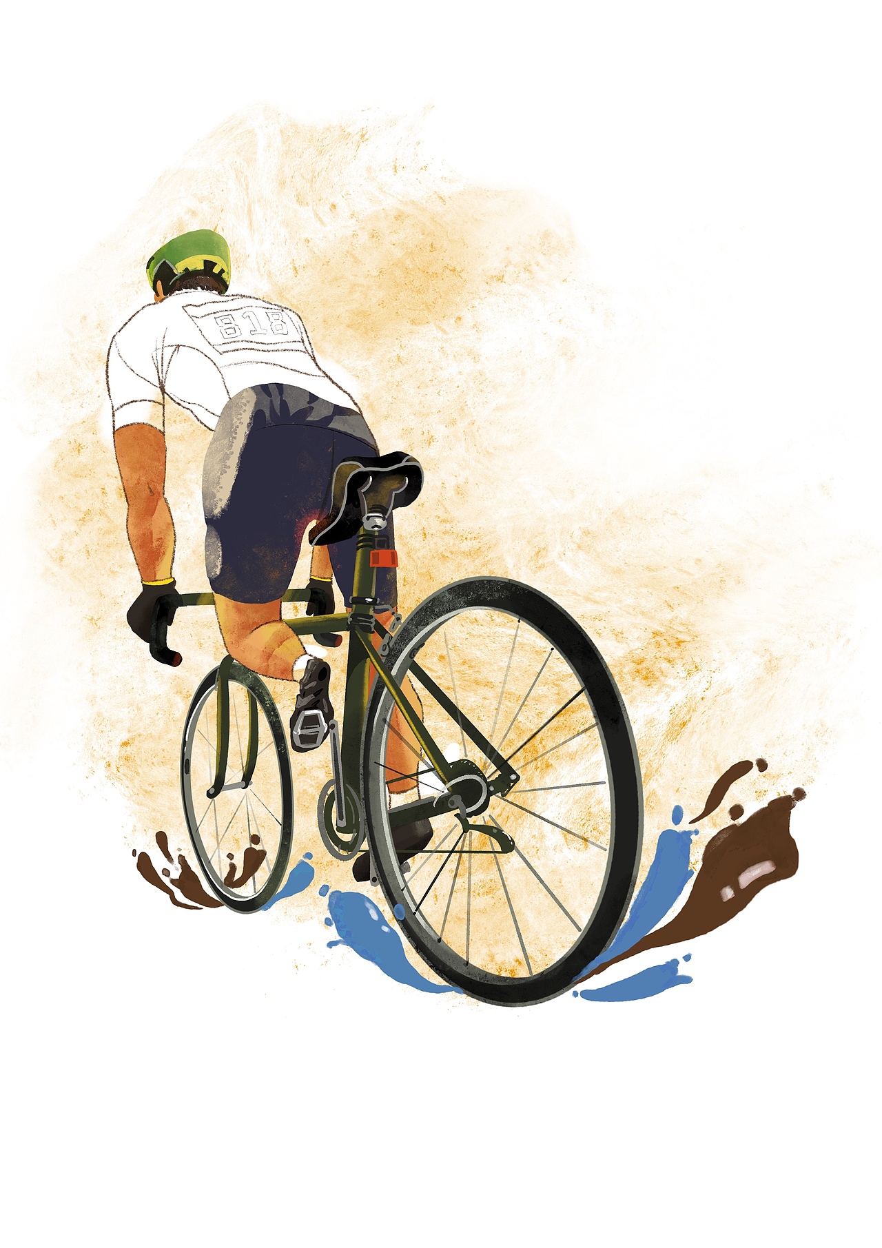 体育运动类插画