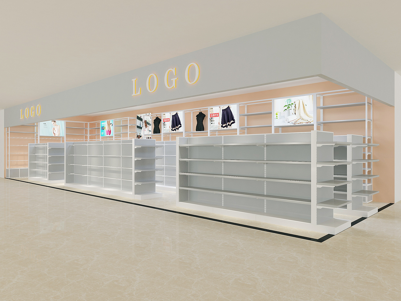 厂家直销货架、广州货架厂、定做货架,特大卖场布局图