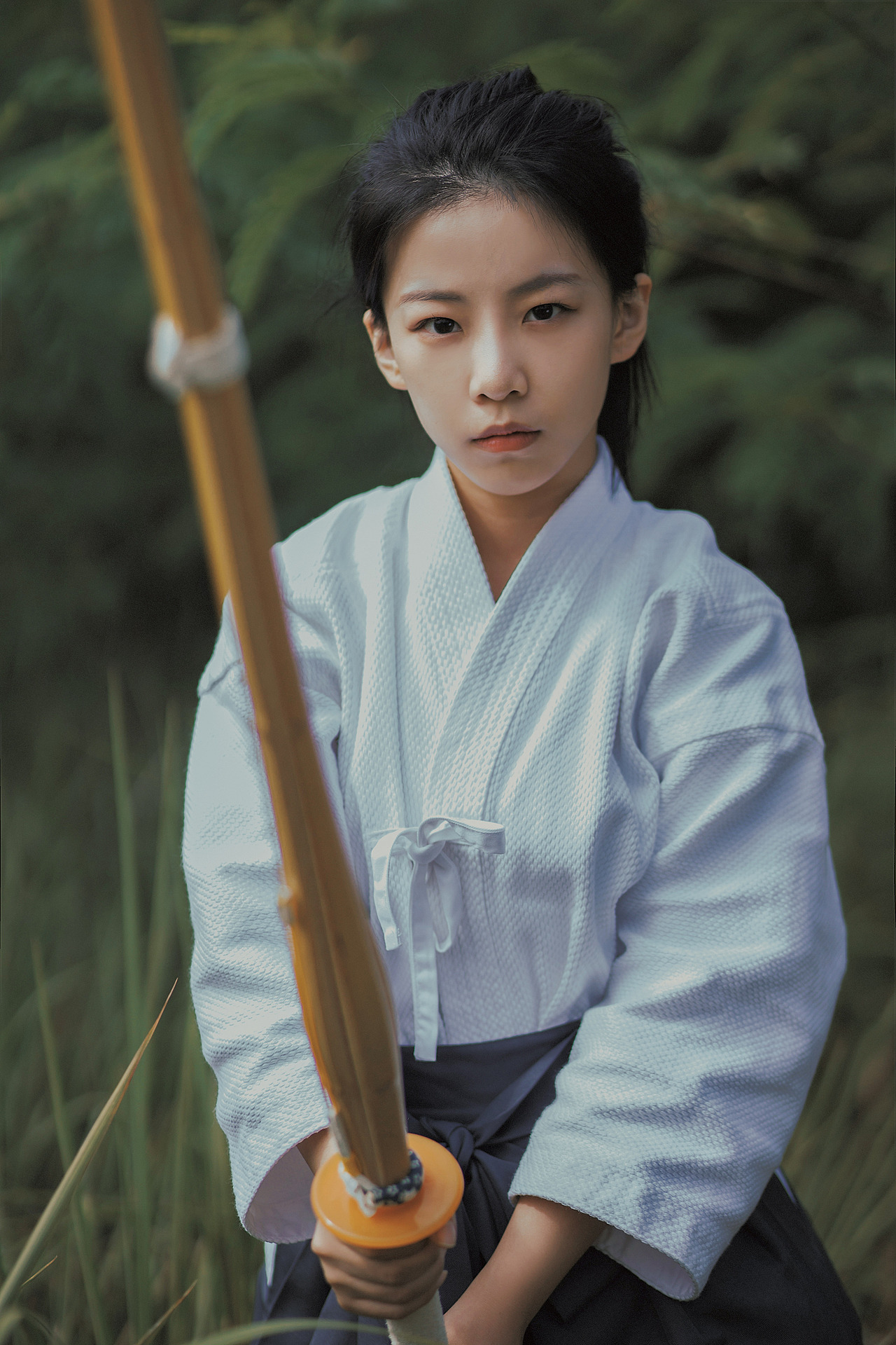 竹剑道（图ZMjc4MTQ1ODI4） - 人像摄影 - 站酷设计师一梵aloka原创素材 - 站酷ZCOOL