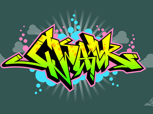 cwalk 涂鸦字体