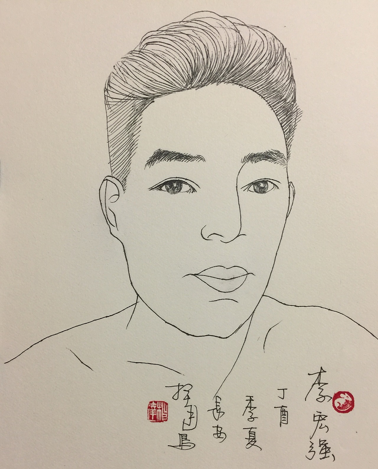 2017人物动态速写