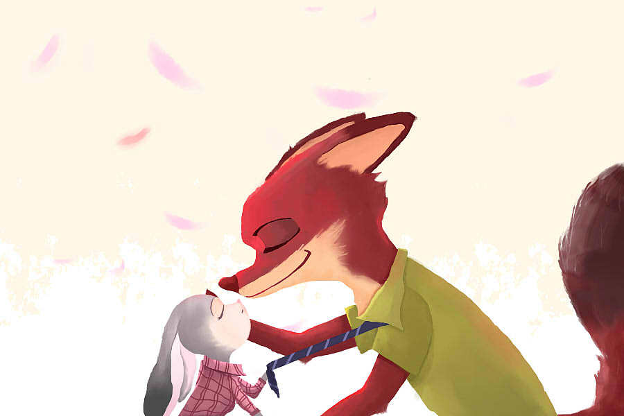 疯狂动物城的随便涂鸦(练习)