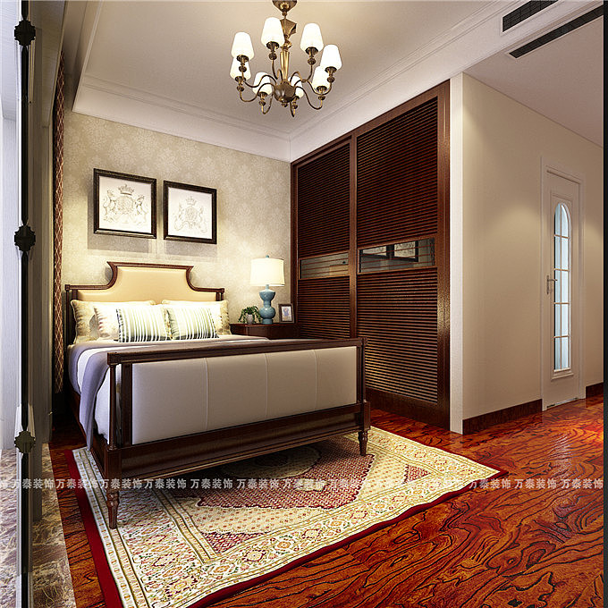 济南黄金山水郡四室两厅三卫一厨整装实景图