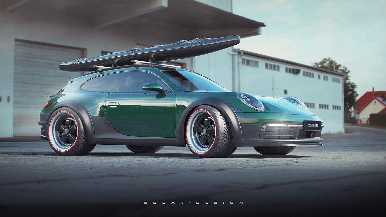 车顶的配件和跨界版本是挺搭的,所以这个版本我很喜欢!