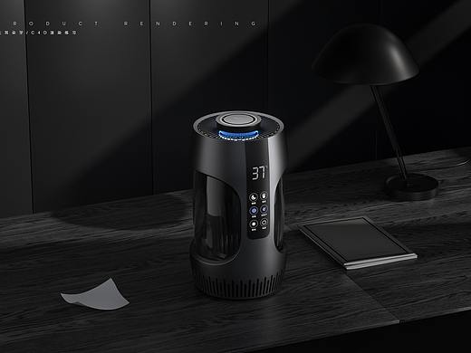 一组C4D电子产品渲染——灭蚊灯建模+渲染练习