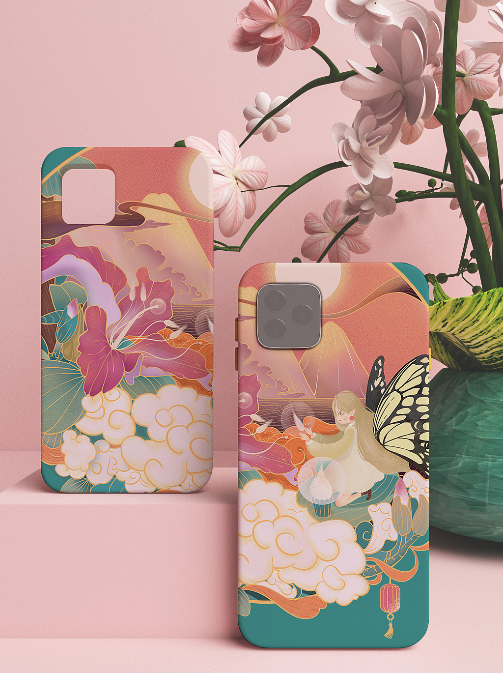 柳州"有紫荆”插画设计及文创