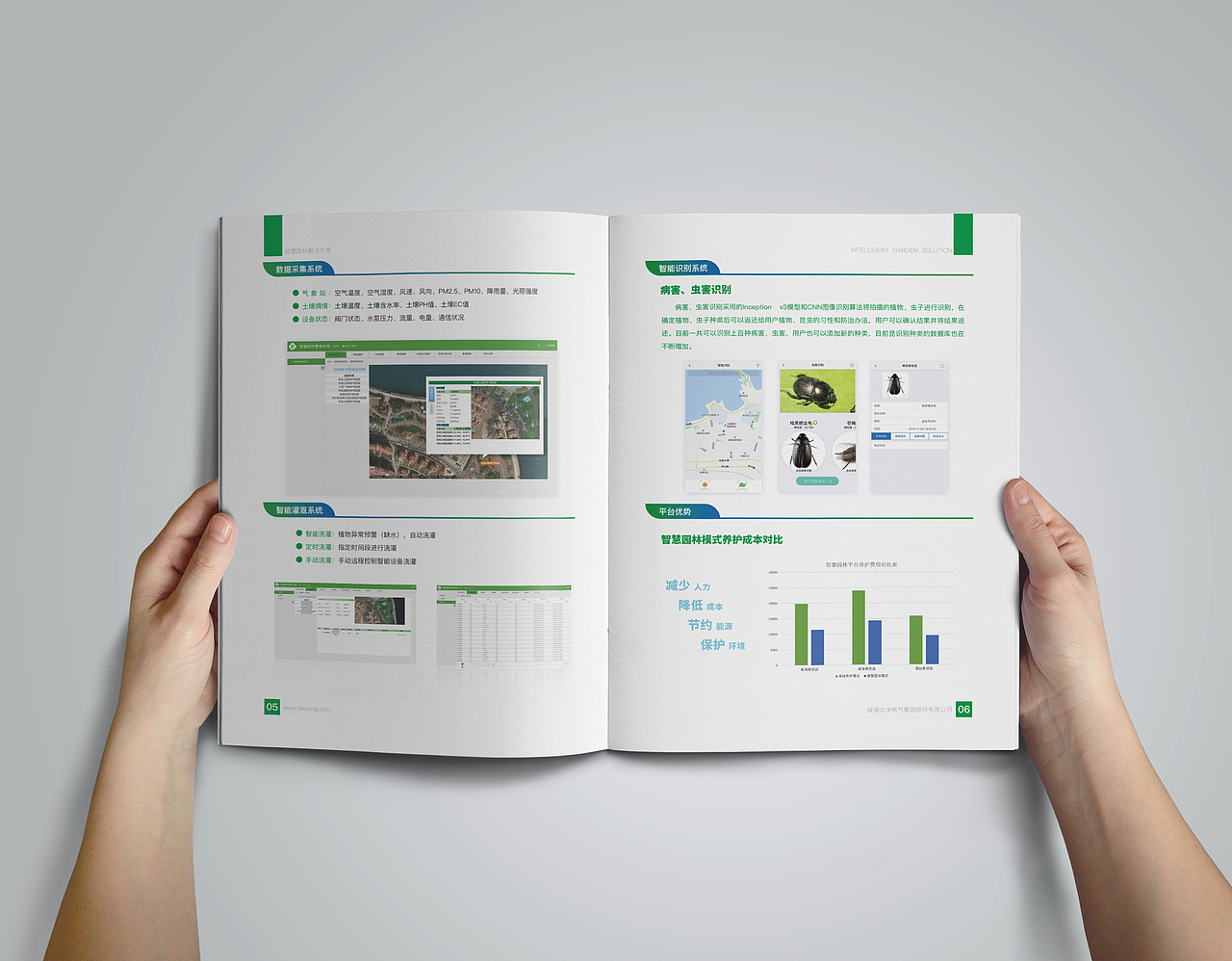 《智慧园林系统画册》（图ZMTQwNzQ3Nzcy） - 书籍/画册 - 站酷设计师天然少年原创素材 - 站酷ZCOOL