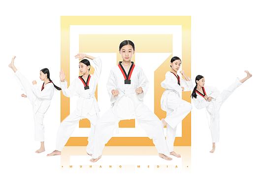 沐航传媒标志设计