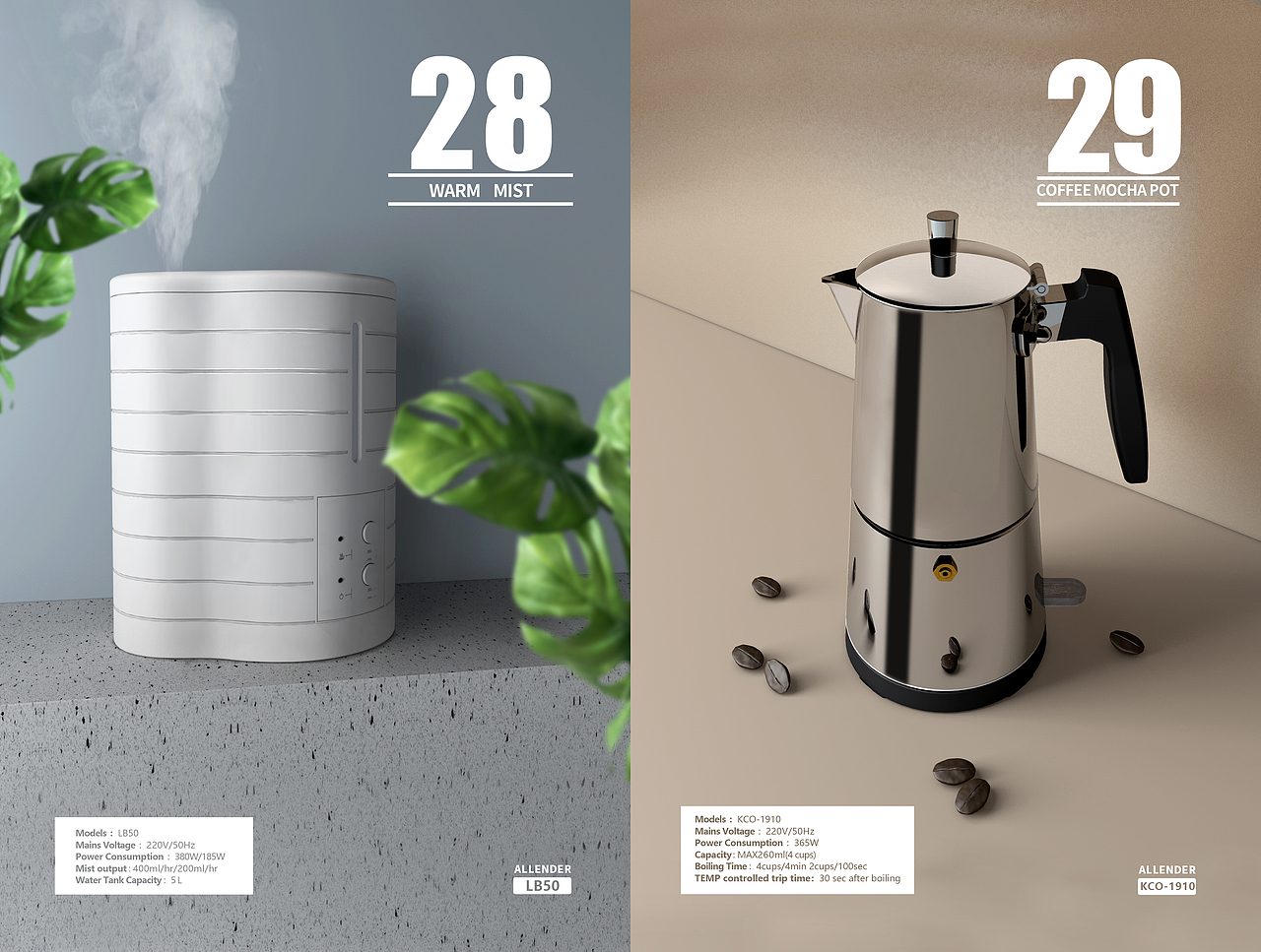 第一次用C4D做册子